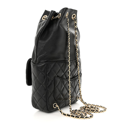 Chanel Lambskin Quilted Small In Seoul Backpack Black 3 of 11