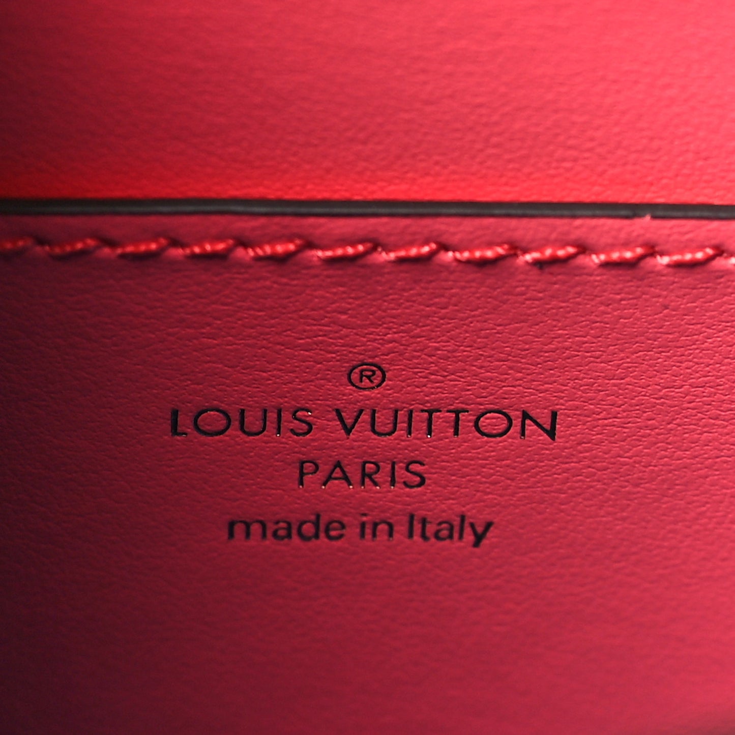 Smooth Calfskin LV Pont 9 Dahlia
