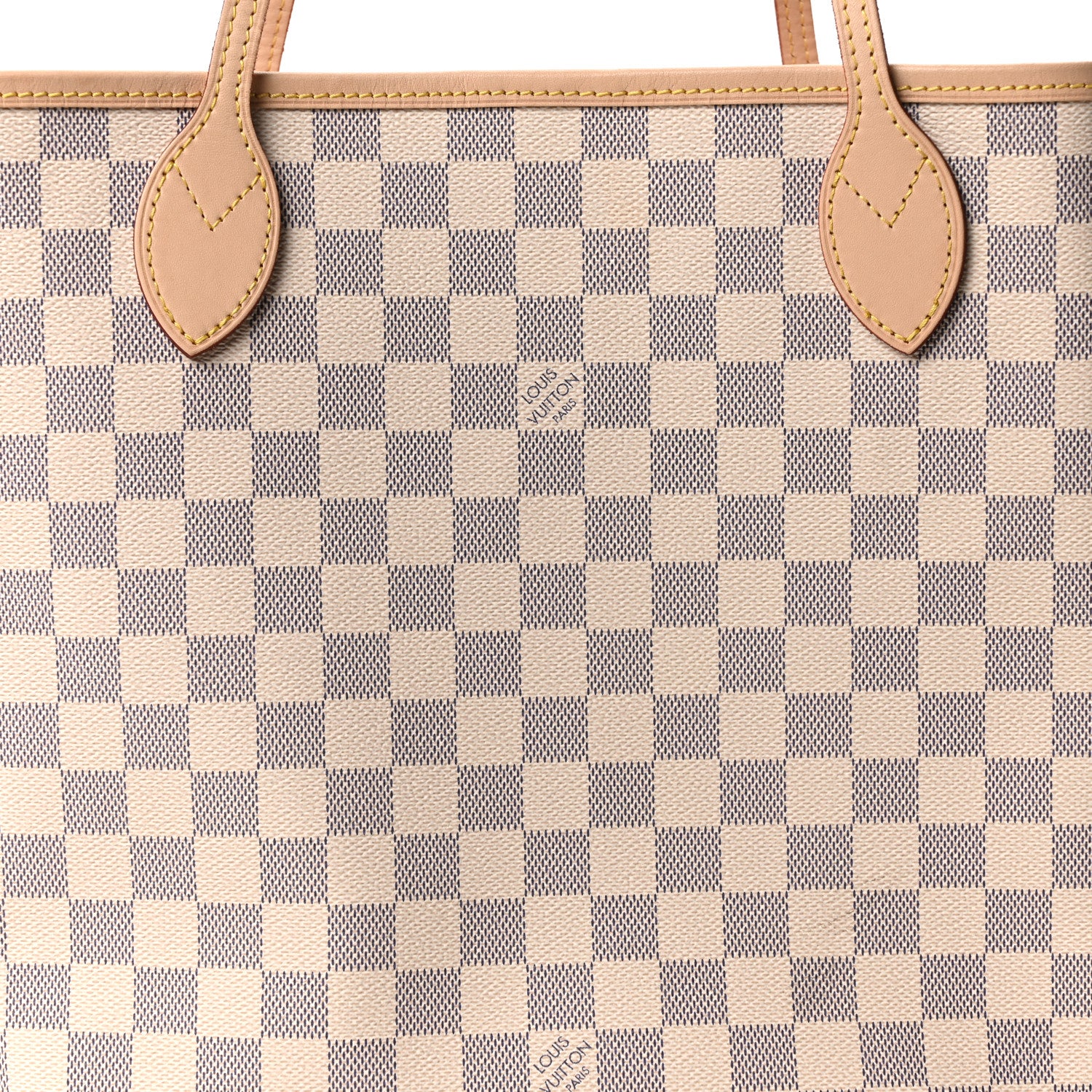 Louis Vuitton Damier Azur Neo Neverfull MM Rose Ballerine 7 of 10