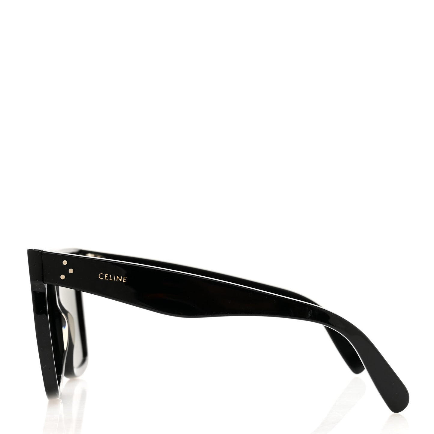 Acetate Polarized Oversized Sunglasses CL4055IN Black