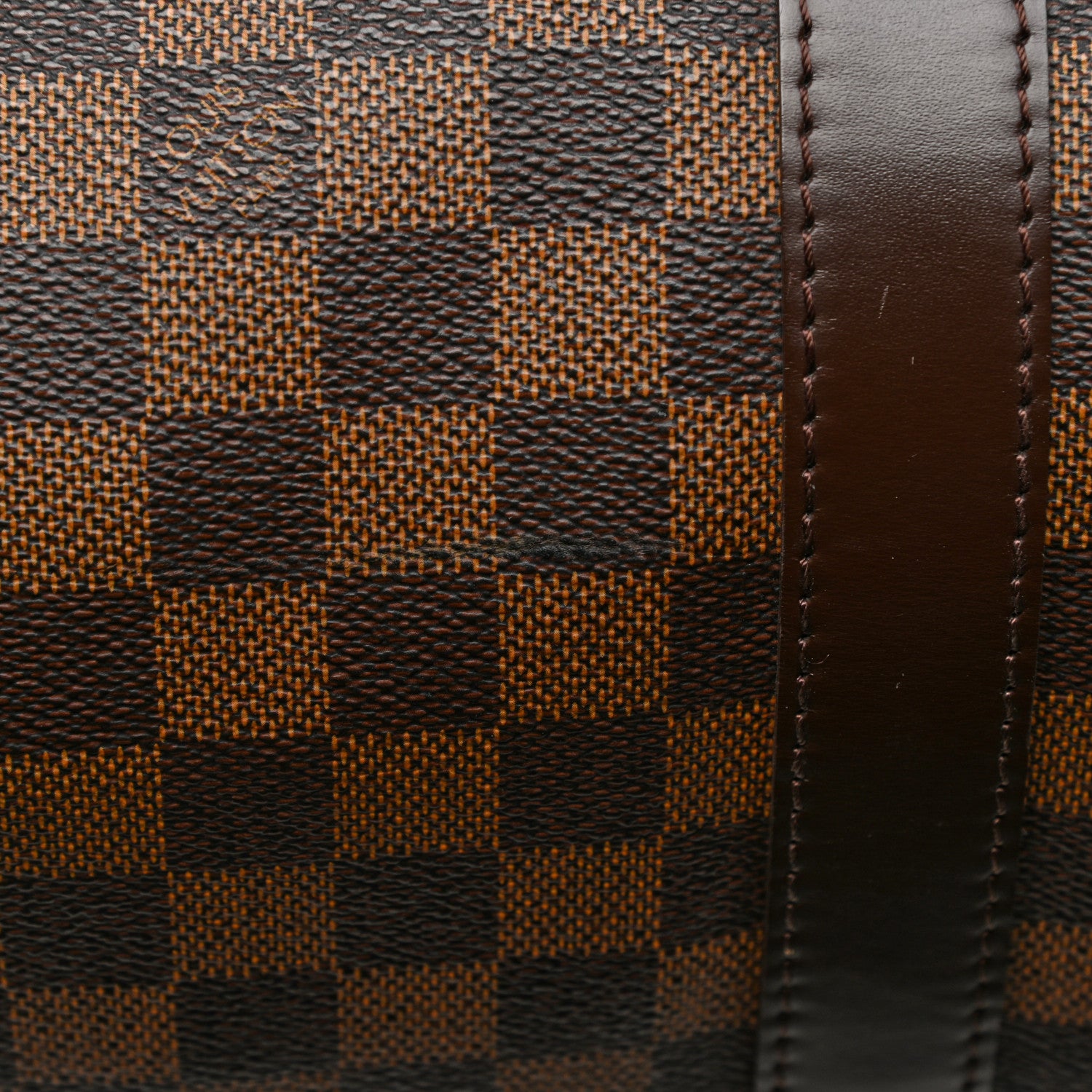 Louis Vuitton Damier Ebene Keepall Bandouliere 55 15 of 22