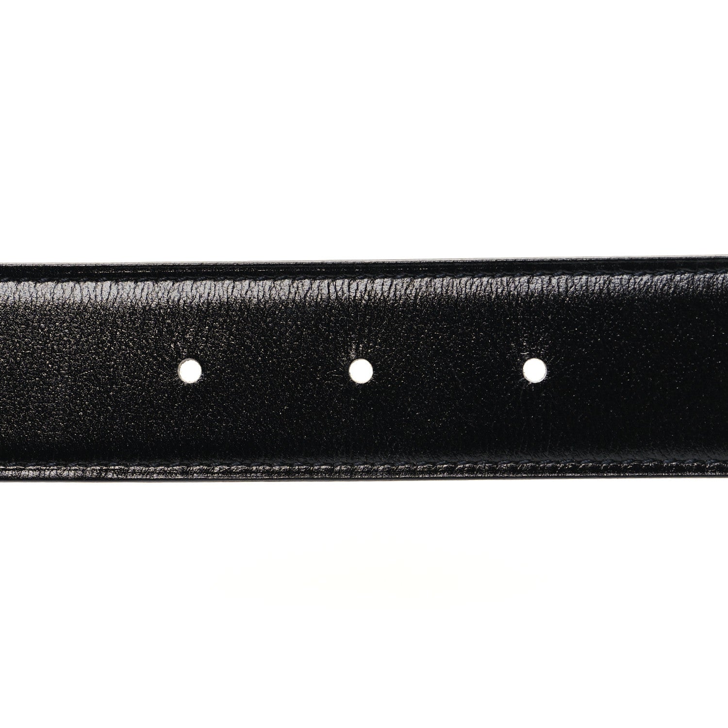 Hermes Box Togo 42mm Belt 80 32 Black Gold 3 of 5