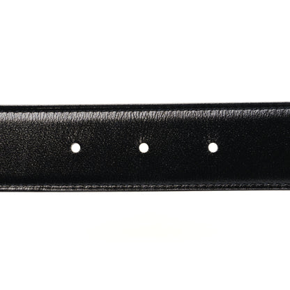Hermes Box Togo 42mm Belt 80 32 Black Gold 3 of 5