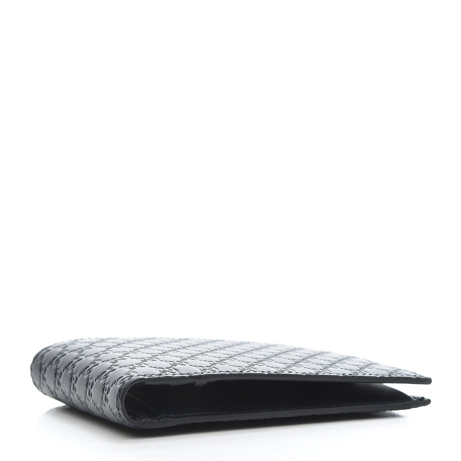 Gucci Microguccissima Bi-Fold Wallet Navy Blue 4 of 9