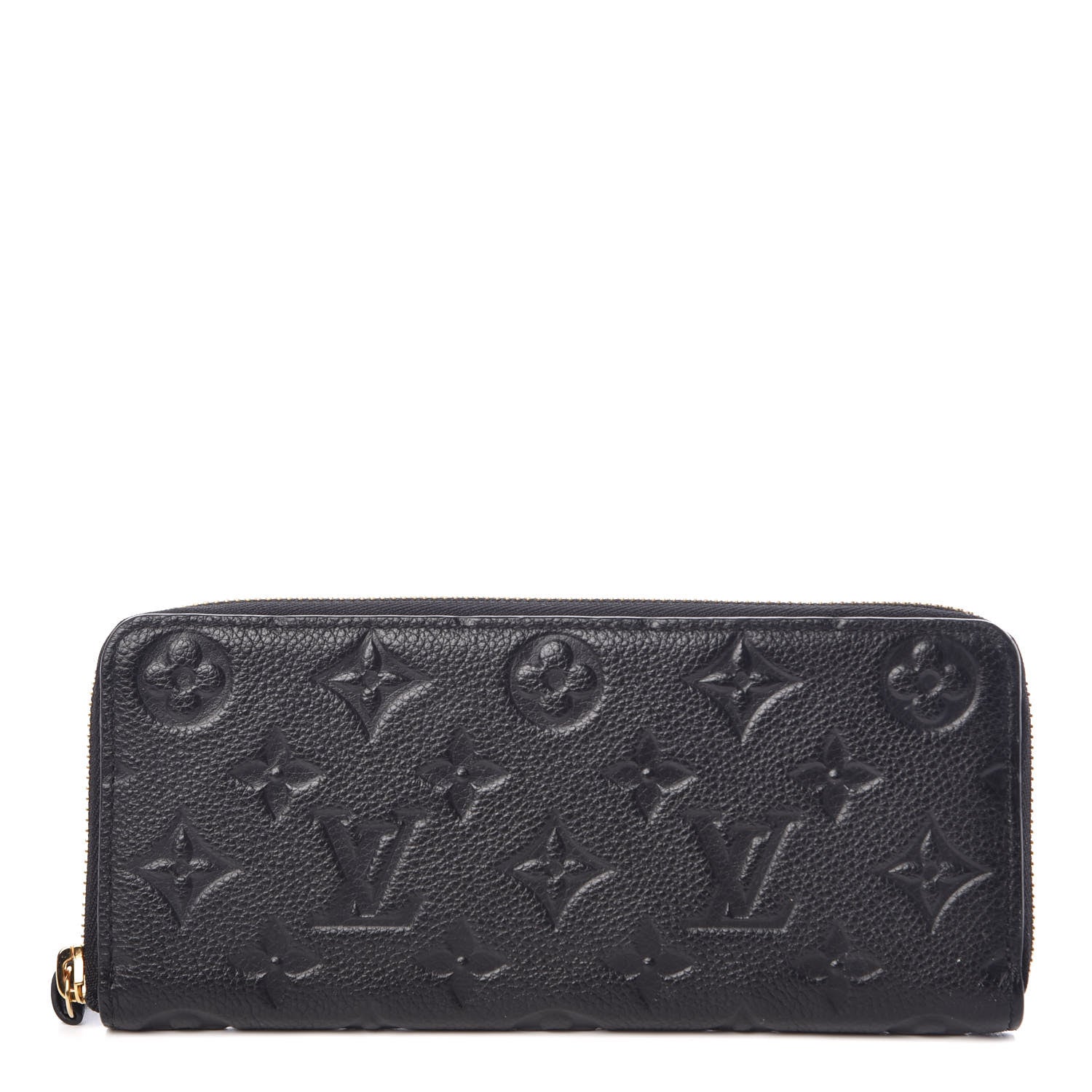 Louis Vuitton Empreinte Clemence Wallet Black 1 of 8