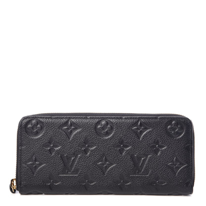 Louis Vuitton Empreinte Clemence Wallet Black 1 of 8