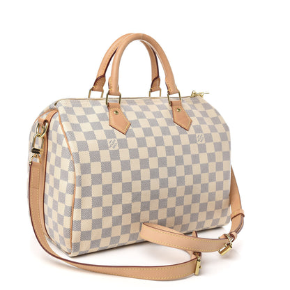 Louis Vuitton Damier Azur Speedy Bandouliere 30 4 of 12