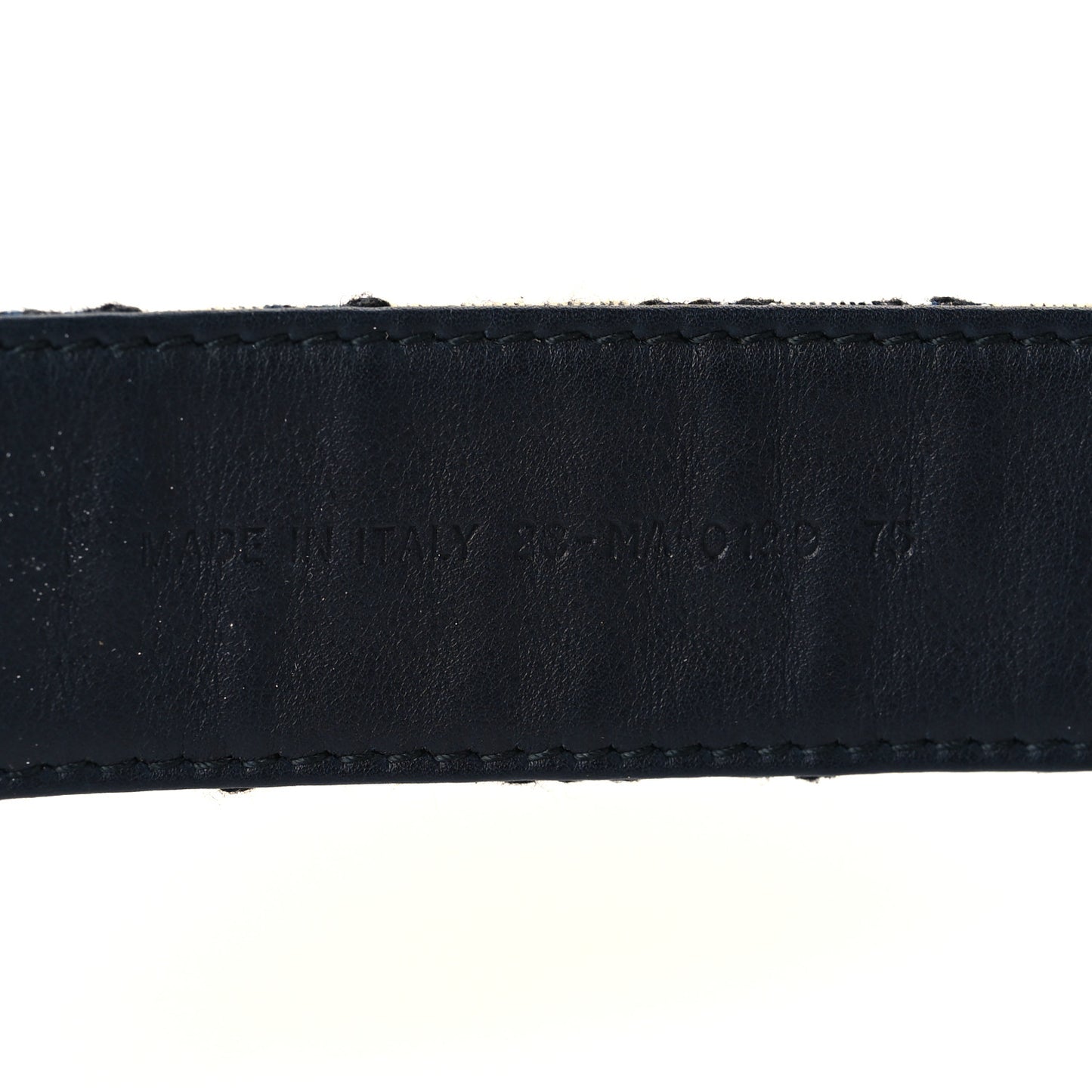 Oblique Diorquake Belt 75 Blue Multi