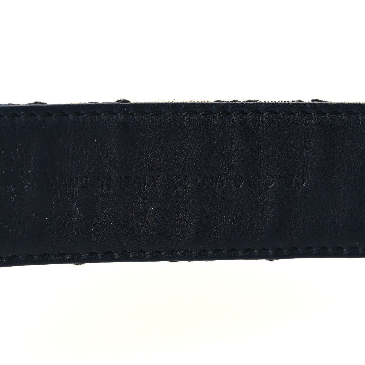Christian Dior Oblique Diorquake Belt 75 Blue Multi 5 of 7