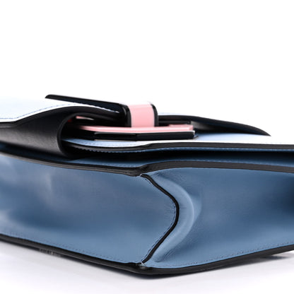 Prada City Calf Plex Ribbon Bag Astrale Rosa 9 of 10