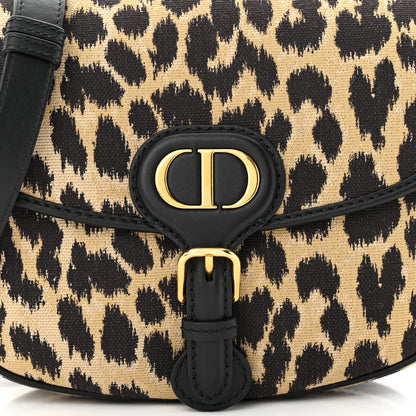 Christian Dior Canvas Mizza Embroidered Medium Bobby Flap Beige Multicolor 7 of 9