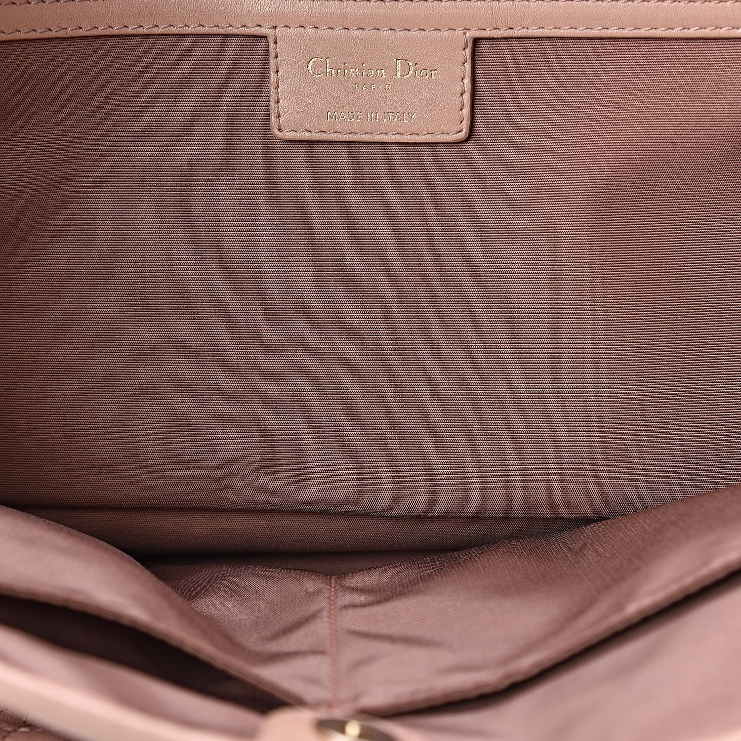 Christian Dior Coated Canvas Cannage Medium Panarea Tote Rosato 11 of 12