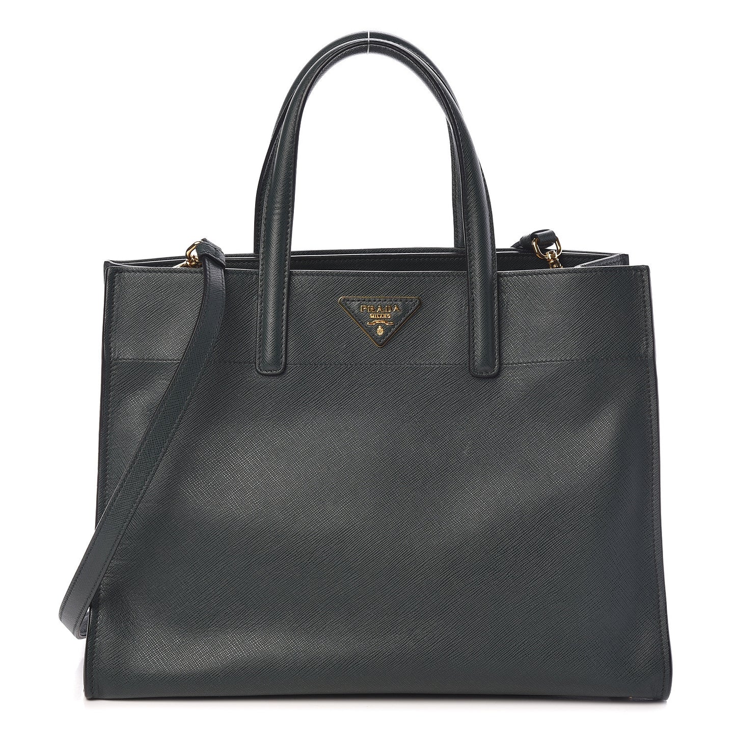 Saffiano Soft Tote Smeraldo