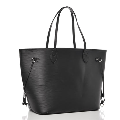 Louis Vuitton Epi Neverfull MM Black 4 of 8