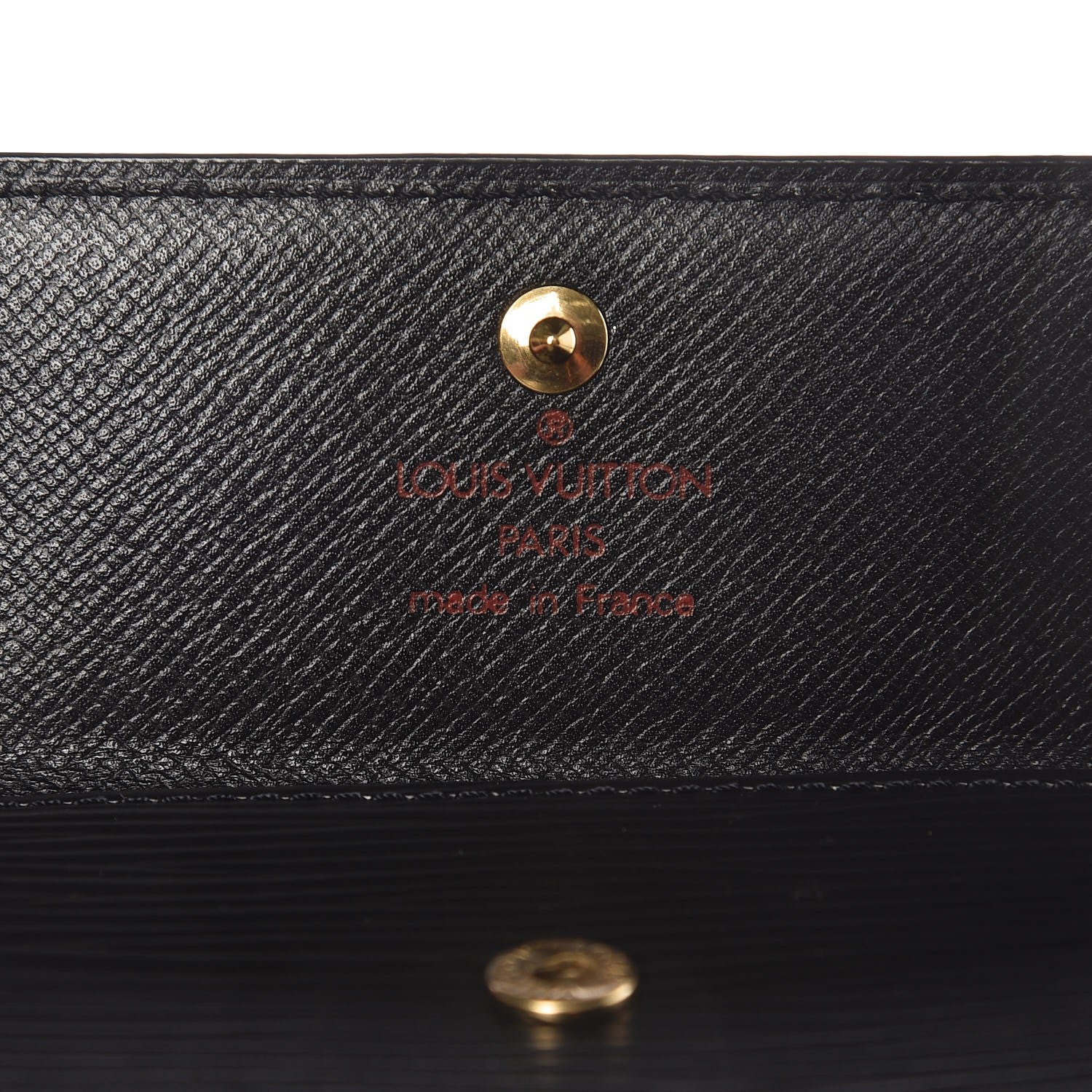 Louis Vuitton Epi Ludlow Wallet Black 7 of 7