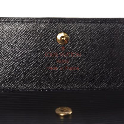 Louis Vuitton Epi Ludlow Wallet Black 7 of 7