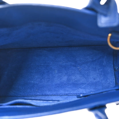 Saint Laurent Calfskin Nano Sac De Jour Royal Blue 5 of 10