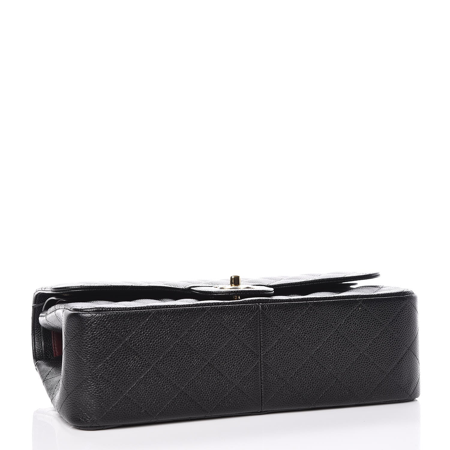 Chanel Caviar Quilted Jumbo Double Flap Black 4 of 9