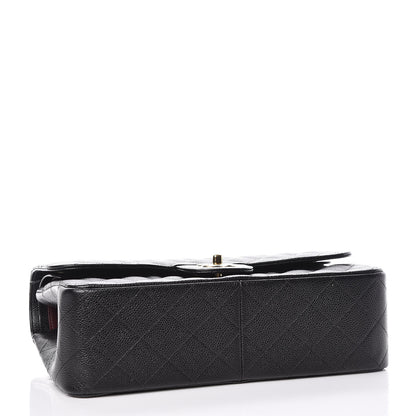 Chanel Caviar Quilted Jumbo Double Flap Black 4 of 9