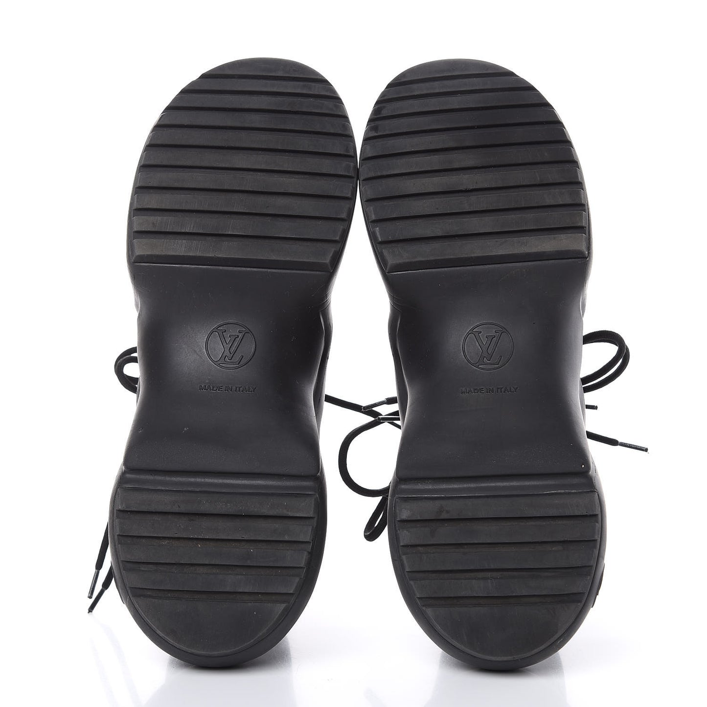 Calfskin Technical Nylon LV Archlight Sneakers 40 Black