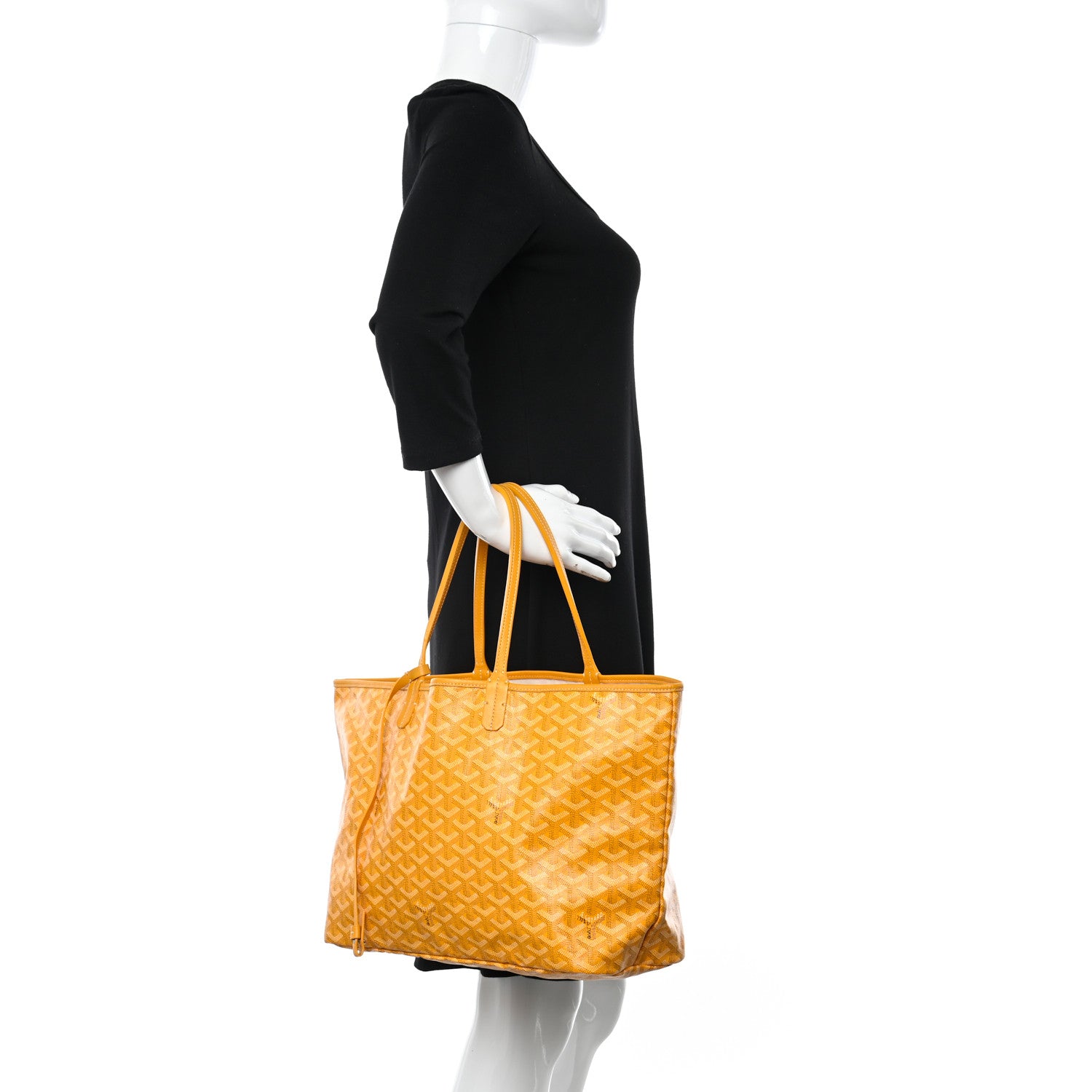 Goyard Goyardine Saint Louis PM Yellow 2 of 13