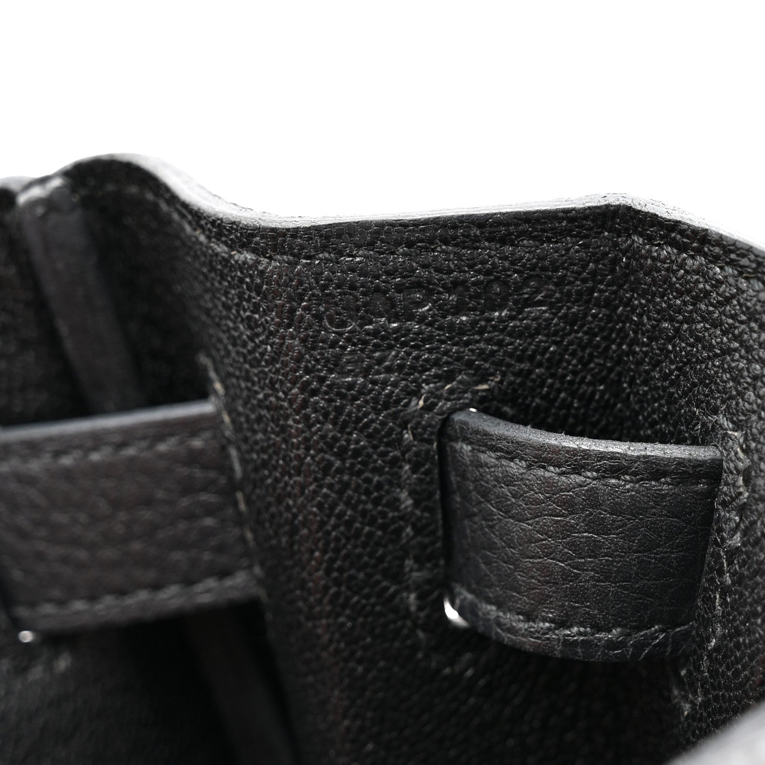 Hermes Togo Kelly Retourne 28 Black 7 of 10