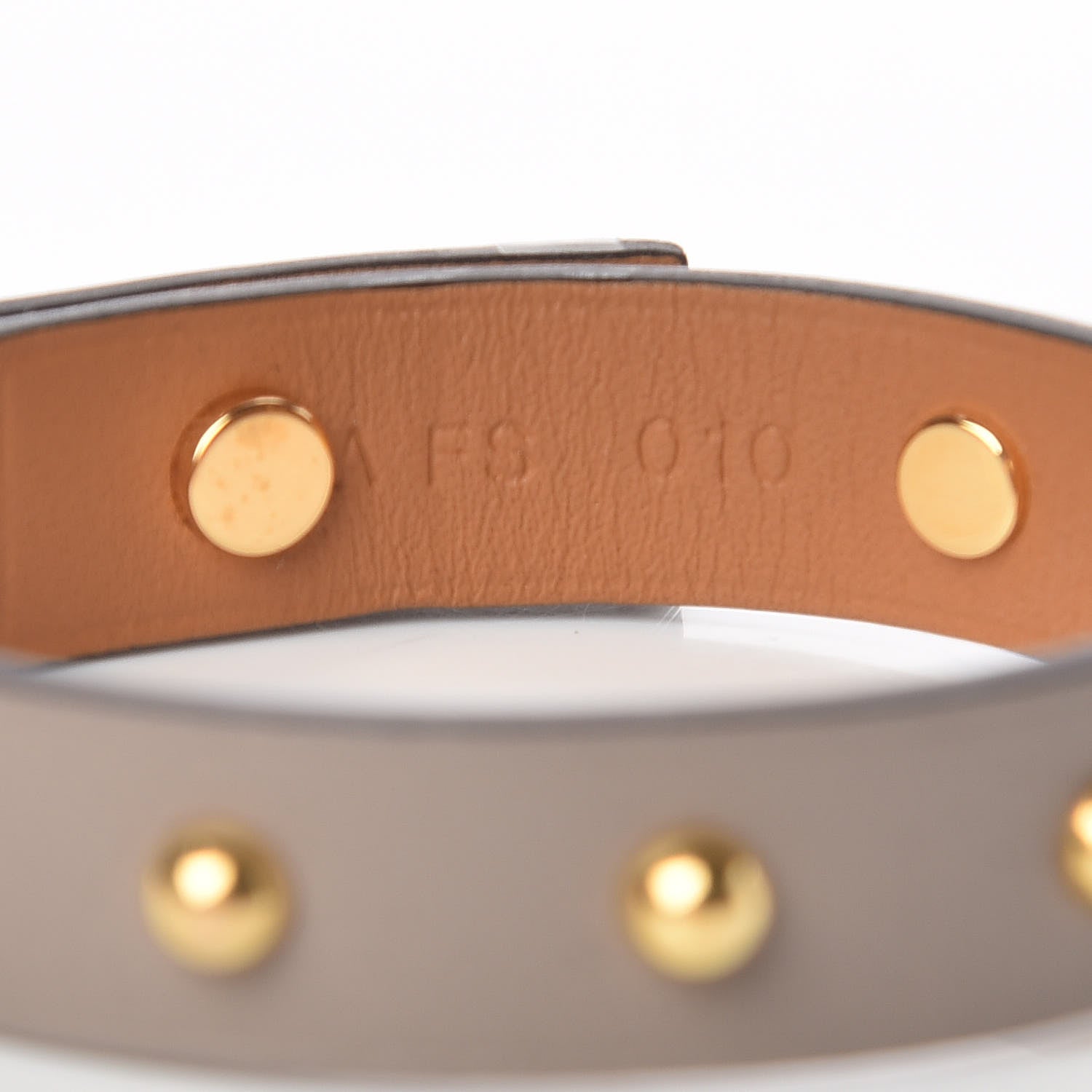 Hermes Swift Mini Dog Clous Ronds Bracelet T2 Gris Asphalte 4 of 5