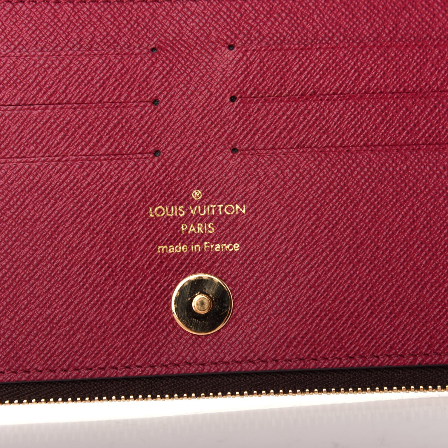 Louis Vuitton Monogram Adele Wallet Fuchsia 6 of 9