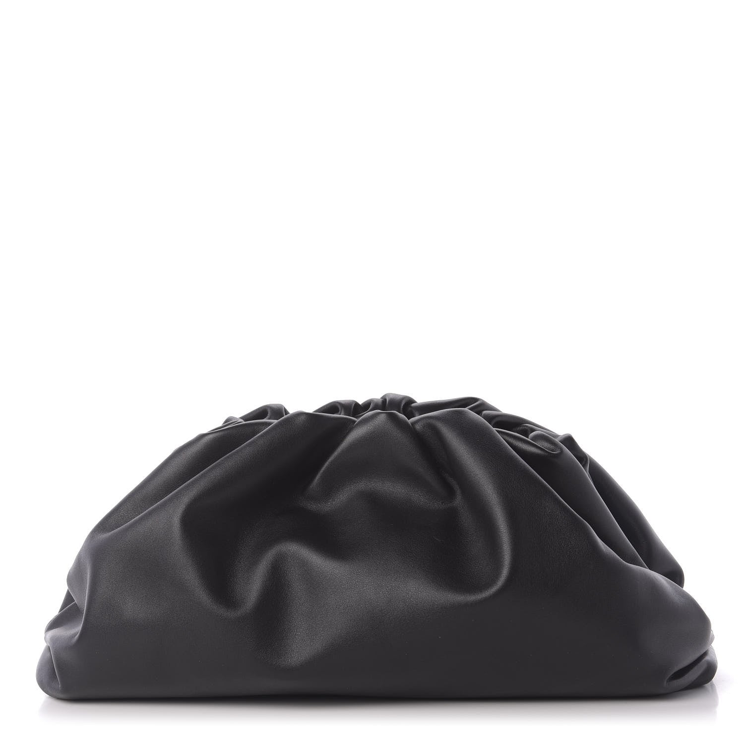 Bottega Veneta Smooth Butter Calf The Pouch Oversized Clutch Black 1 of 10