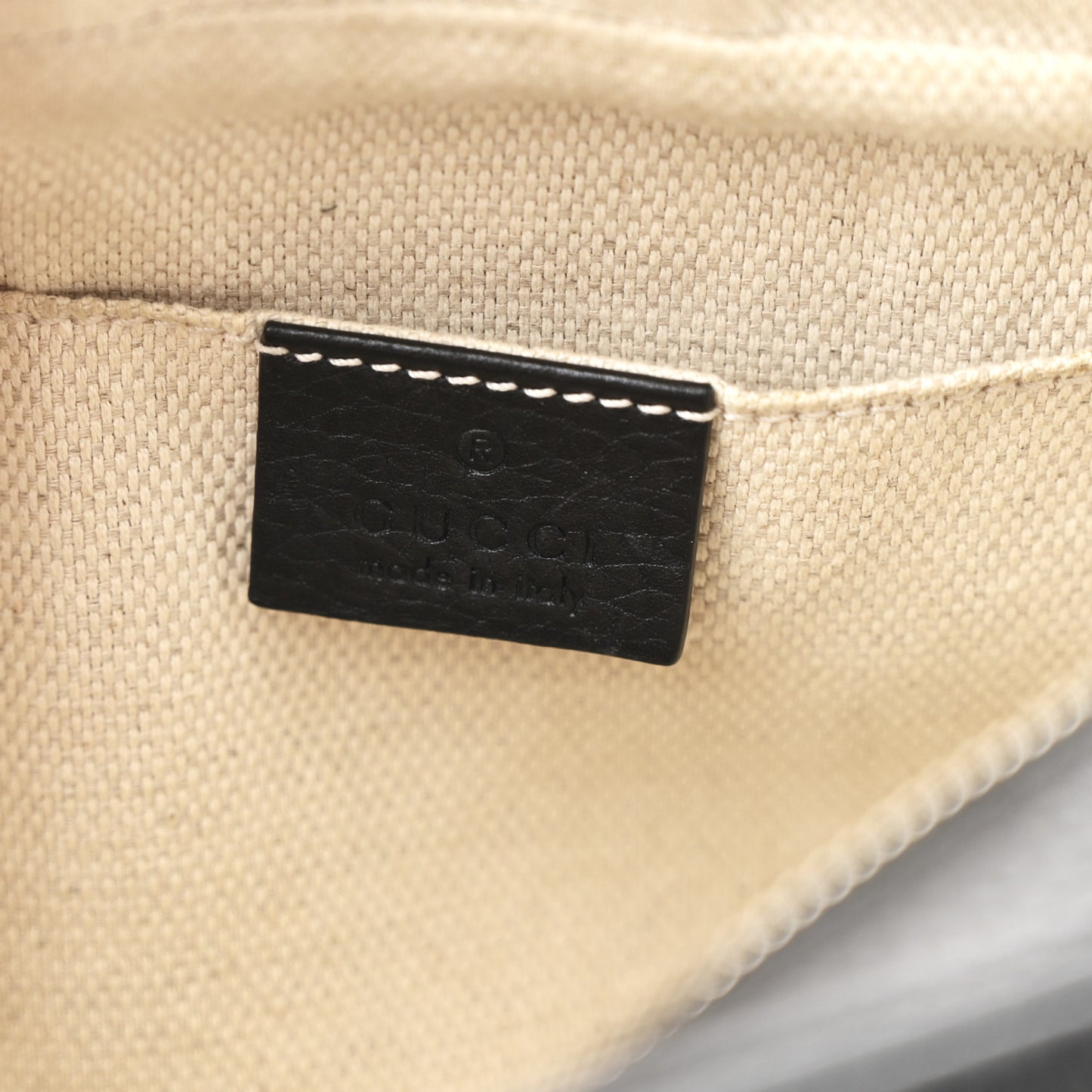 Pebbled Calfskin Small Soho Disco Bag Black