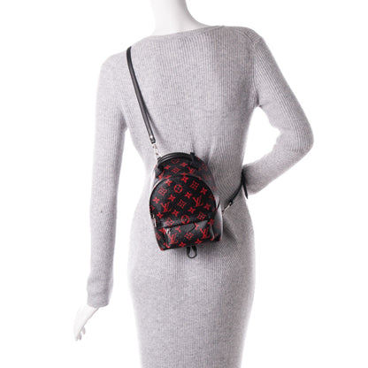 Louis Vuitton Monogram Infrarouge Palm Springs Backpack Mini 2 of 8