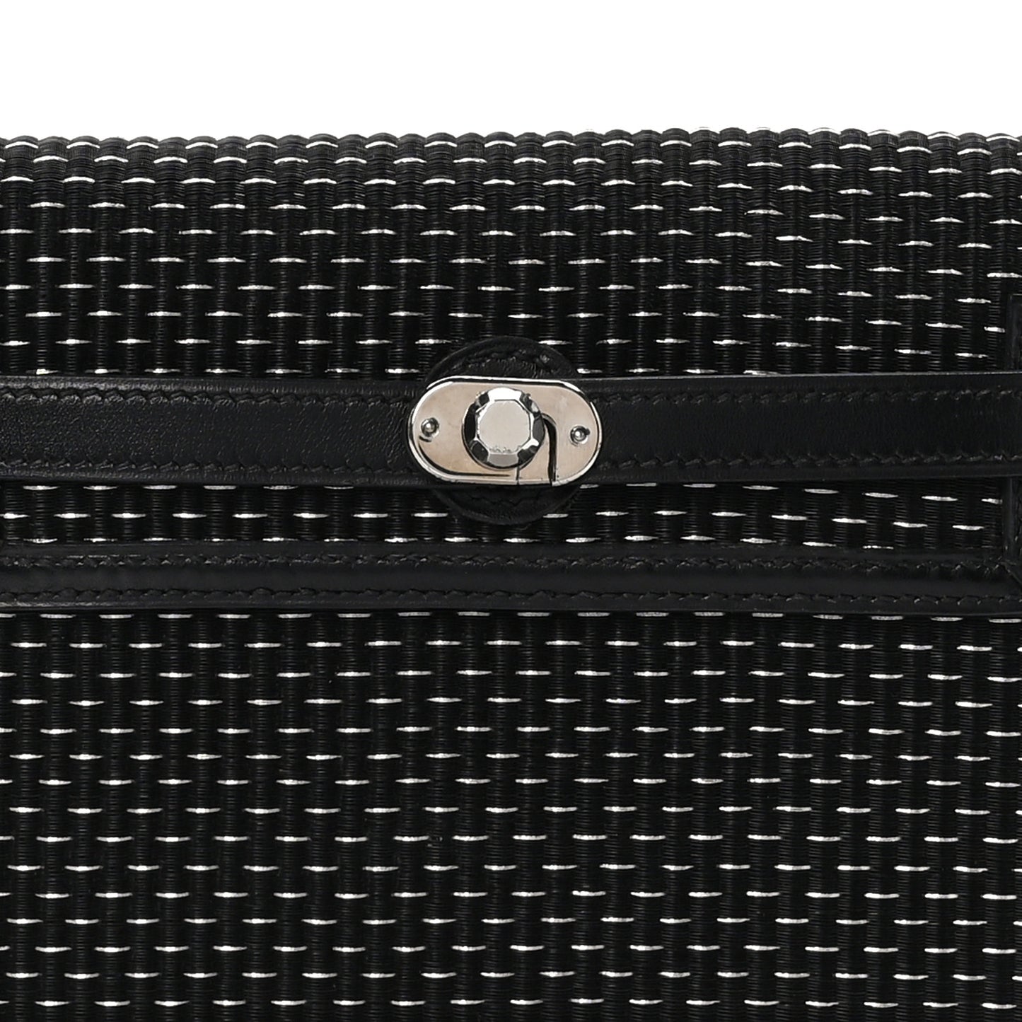 Crinoline Kelly Crutch Clutch Black