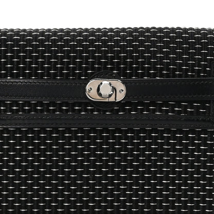 Hermes Crinoline Kelly Crutch Clutch Black 9 of 9