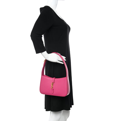 Saint Laurent Smooth Calfskin Le 5 A 7 Hobo Bubblegum 2 of 10
