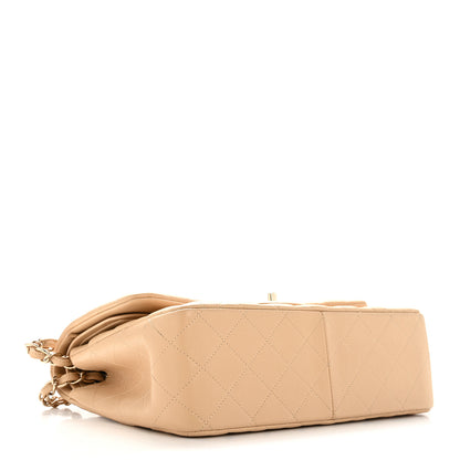 Chanel Caviar Quilted Jumbo Double Flap Beige 4 of 13