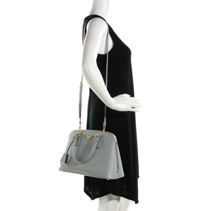 Prada Saffiano Lux Promenade Tote Granito 2 of 8