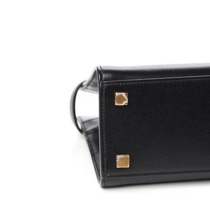 Saint Laurent Smooth Calfskin Manhattan Nano Shopper Tote Black 7 of 9