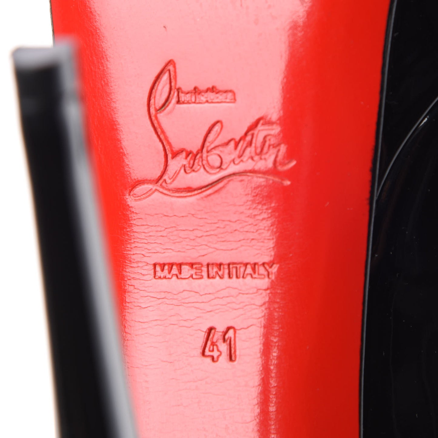 Patent Lady Peep 150 Pumps 41 Black