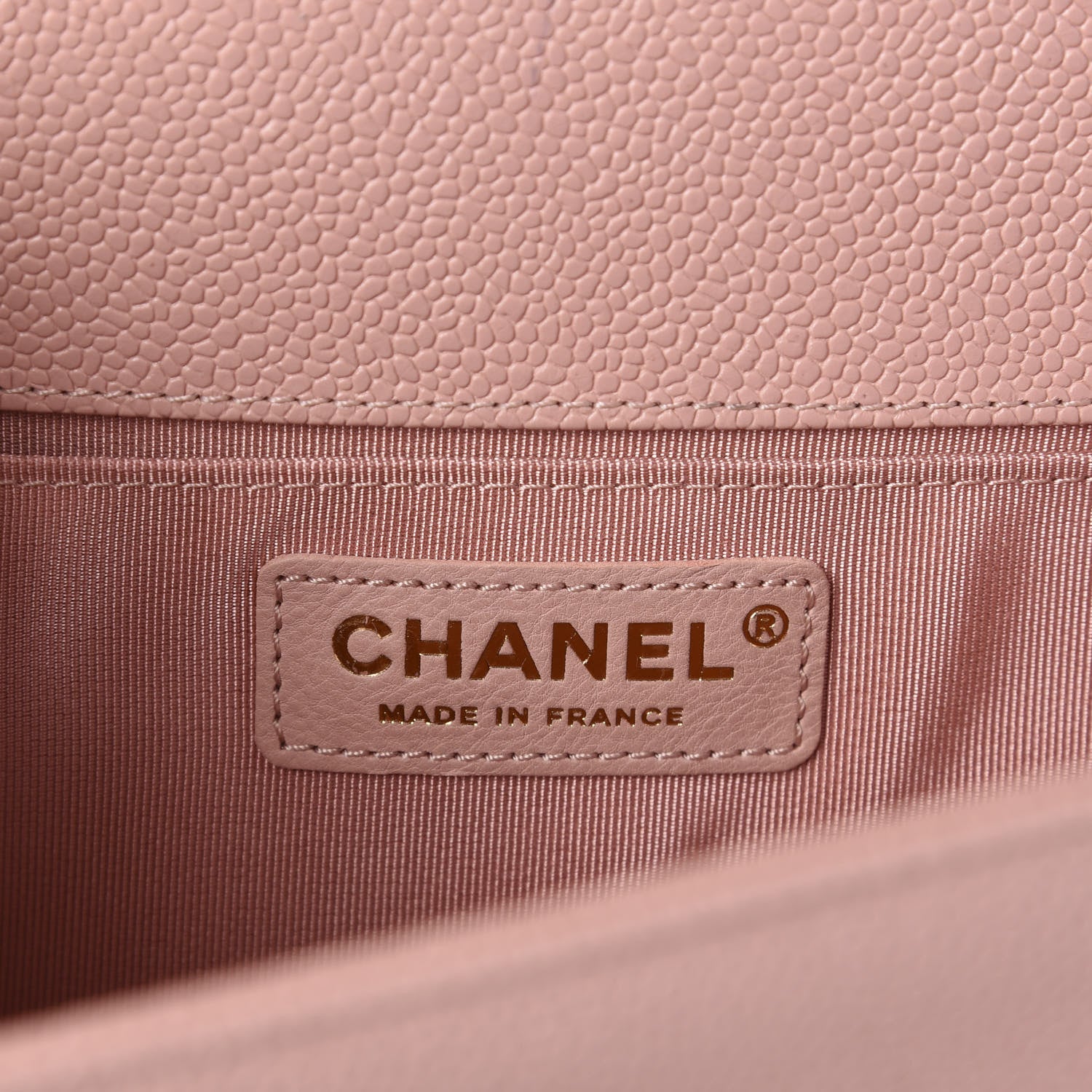 Chanel Caviar Quilted Medium Boy Flap Light Pink 9 of 12