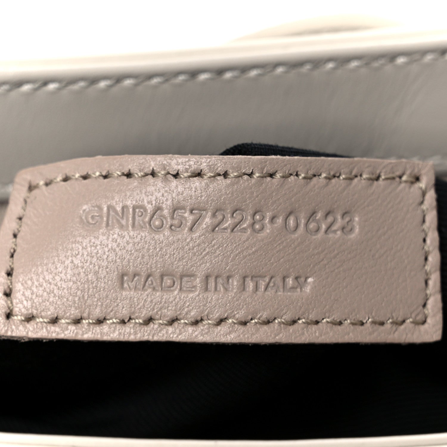 Saint Laurent Smooth Calfskin Le 5 A 7 Hobo Crema Soft 7 of 10