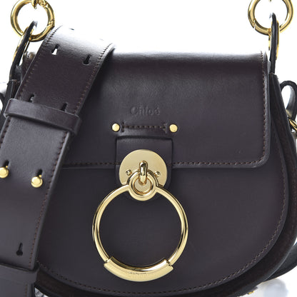 Chloe Calfskin Small Tess Bag Black Raisin 9 of 9