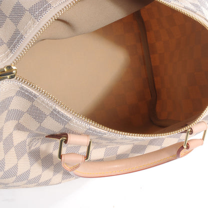 Louis Vuitton Damier Azur Speedy 30 5 of 7