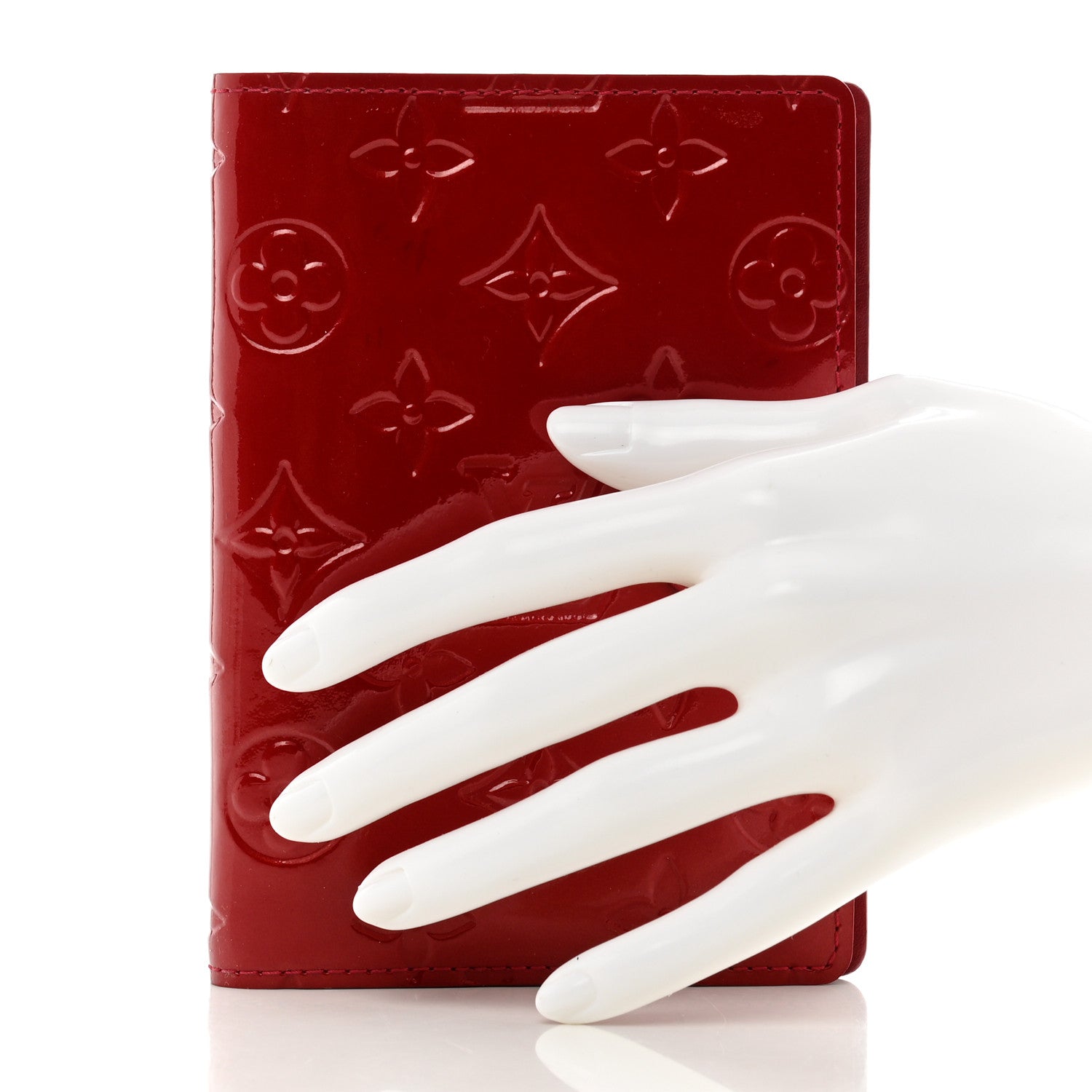 Louis Vuitton Vernis Small Ring Agenda Cover Pomme D'Amour 2 of 9