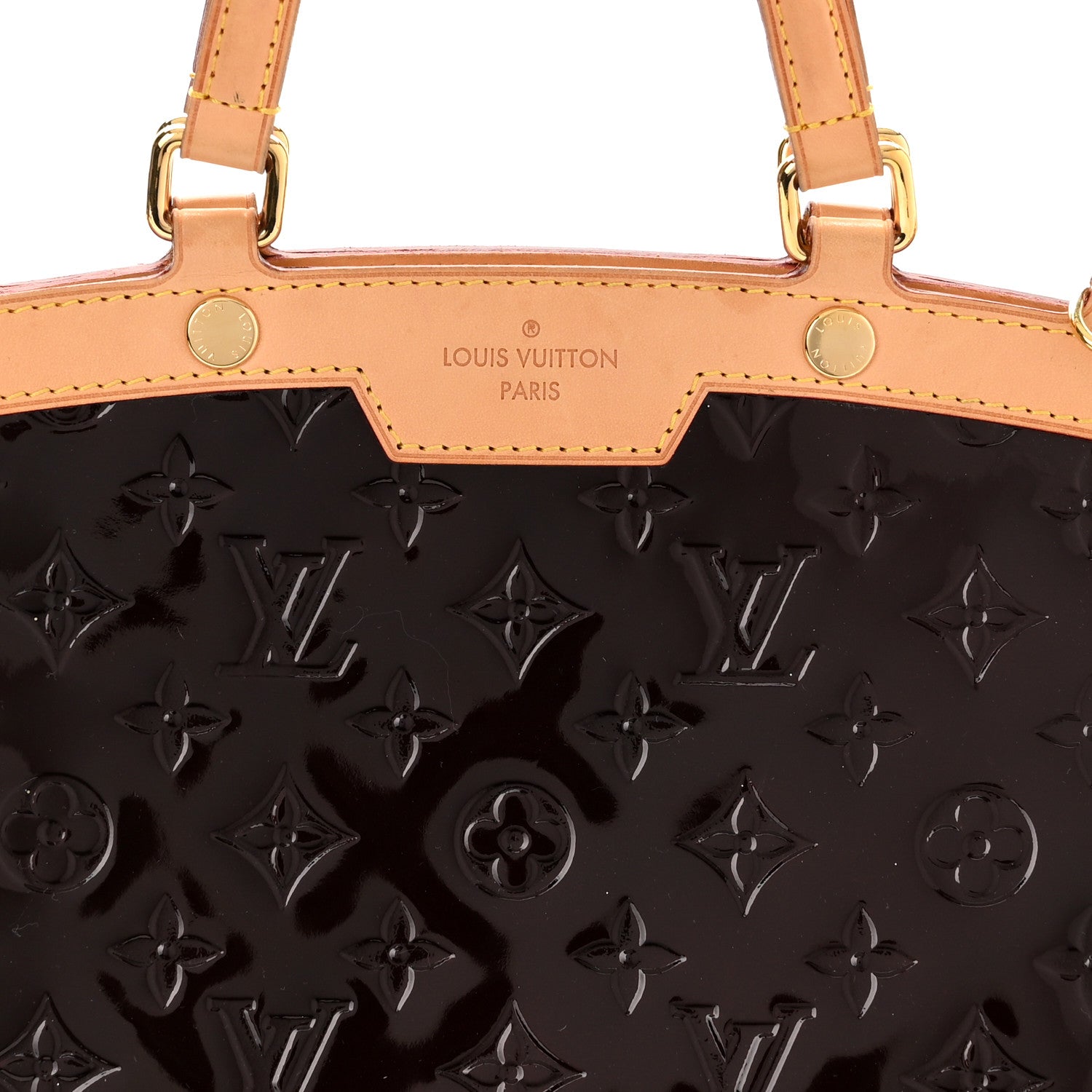 Louis Vuitton Vernis Brea MM Amarante 8 of 11