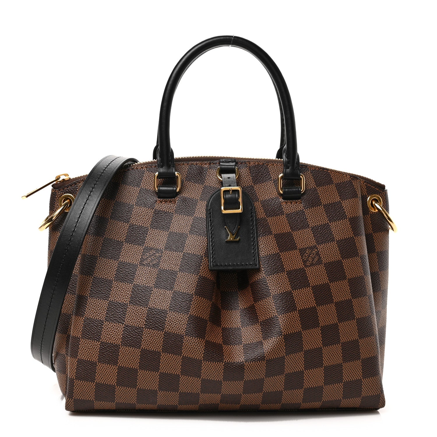 Louis Vuitton Damier Ebene Odeon Tote PM Black 1 of 8