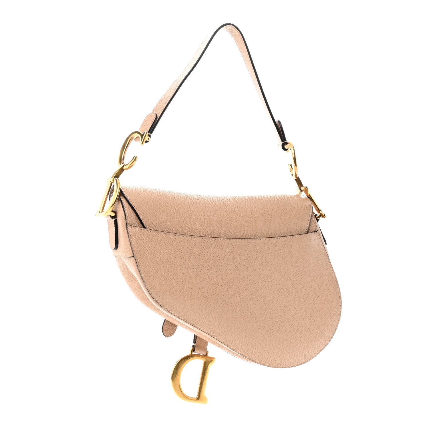 Christian Dior Grained Calfskin Saddle Bag Fard 3 of 9