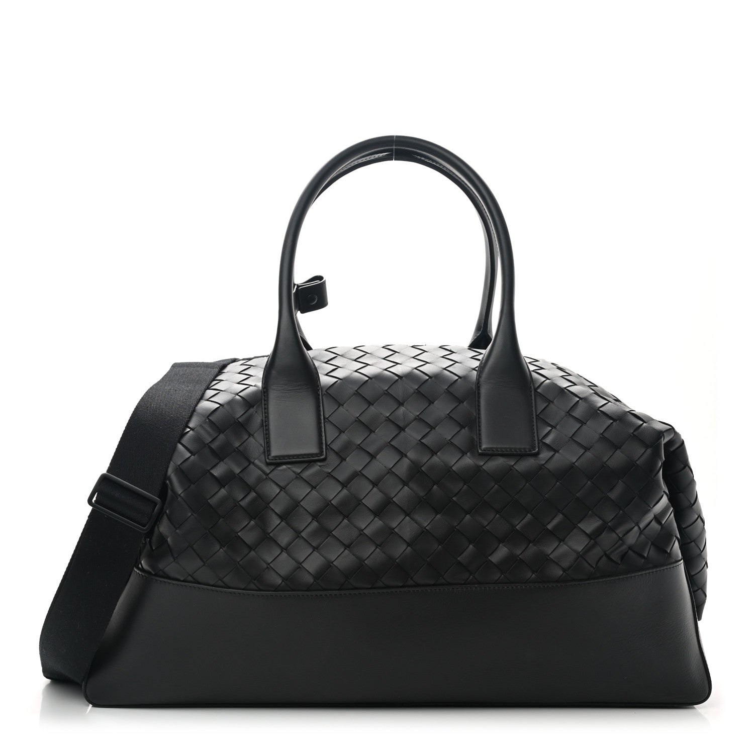 Bottega Veneta Nappa Intrecciato Maxi Convertible Tote Black 1 of 10