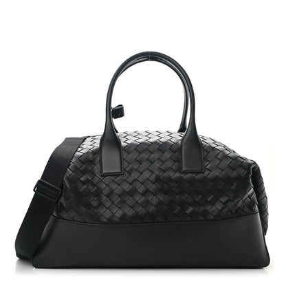 Bottega Veneta Nappa Intrecciato Maxi Convertible Tote Black 1 of 10