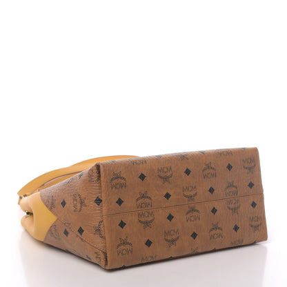 MCM Visetos Medium Klara Hobo Cognac Yellow 4 of 10