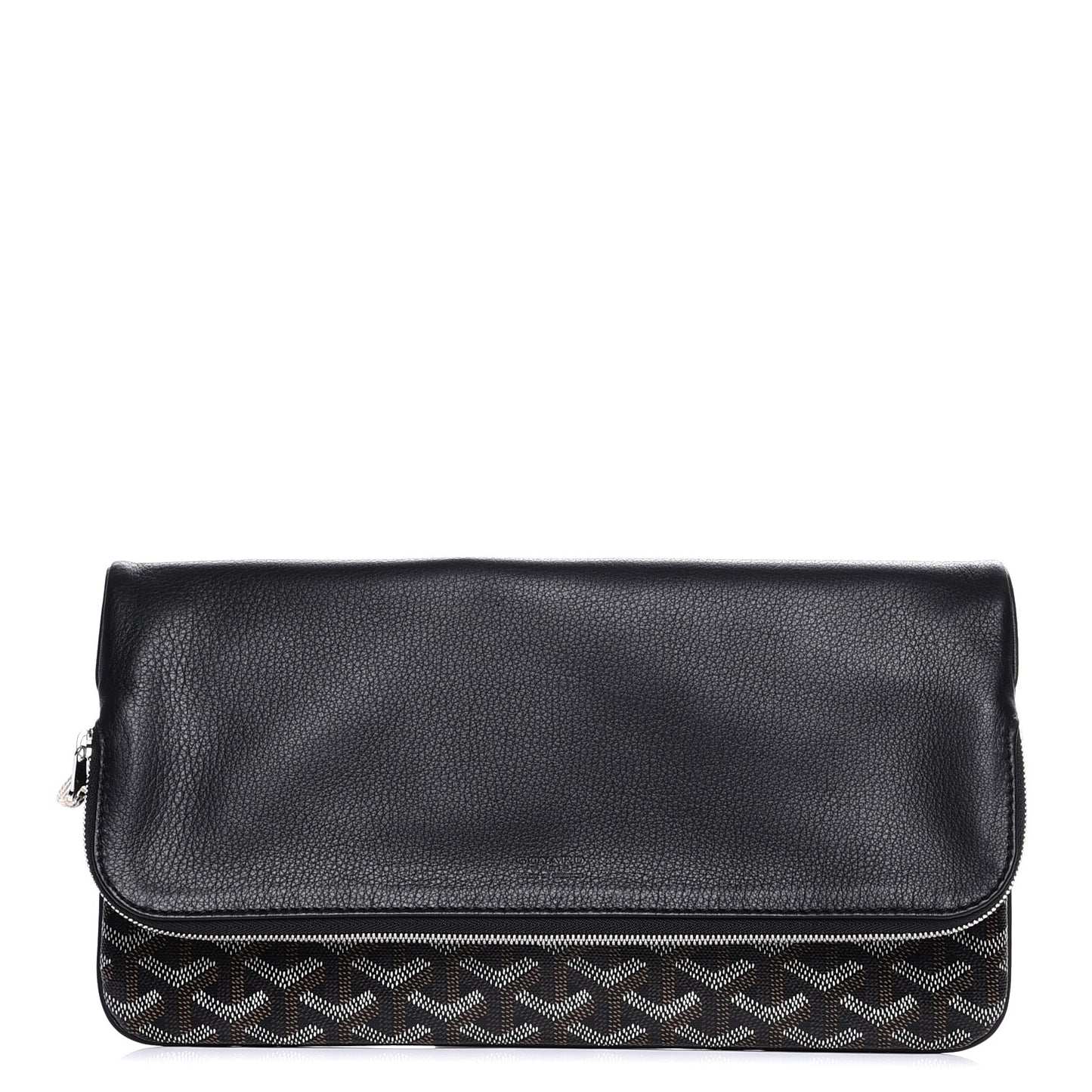 Goyardine Sainte Marie Soft Clutch Black